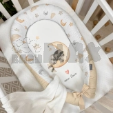 Кокон для новорожденного MSonya (Маленькая Соня) Art Design Енотик Бежевый