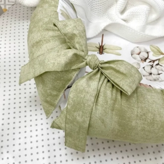 Кокон для новорожденного MSonya (Маленькая Соня) Baby Design Хлопок Зеленый - Фото 3