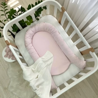 Кокон для новорожденного MSonya (Маленькая Соня) Baby Design Мишка в одеяле Белый - Фото 2