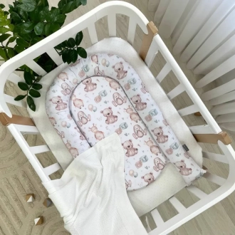 Кокон для новорожденного MSonya (Маленькая Соня) Baby Design Мягкие игрушки Бежевый - Фото 2