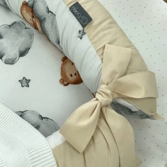 Кокон для новорожденного MSonya (Маленькая Соня) Baby Design Тедди Бежевый - Фото 2