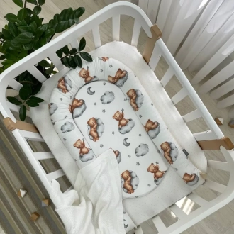 Кокон для новорожденного MSonya (Маленькая Соня) Baby Design Тедди Бежевый - Фото 4
