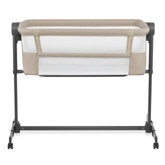 Кроватка приставная Kinderkraft Neste Up 2 Beige/Бежевый - Фото 5
