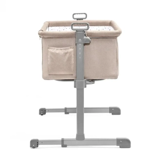 Кроватка приставная Kinderkraft Neste Beige/Бежевый - Фото 1