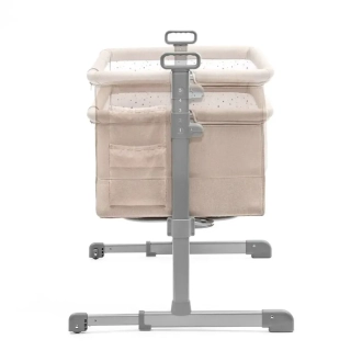 Кроватка приставная Kinderkraft Neste Beige/Бежевый - Фото 2