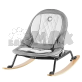 Шезлонг Lionelo Rosa Grey/Black/Серый