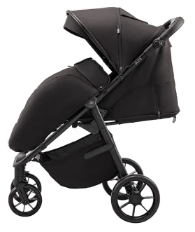Коляска прогулочная Bair Aura BA-01 Black rock/Черный - Фото 1