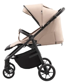 Коляска прогулочная Bair Aura BA-02 Beige sand/Бежевый - Фото 2