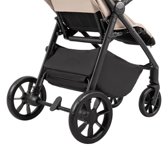 Коляска прогулочная Bair Aura BA-02 Beige sand/Бежевый - Фото 4