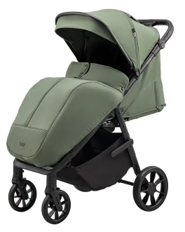 Коляска прогулочная Bair Aura BA-04 Rorest green/Зеленый - Фото 2