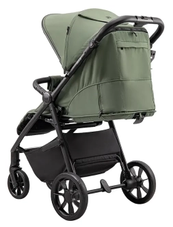 Коляска прогулочная Bair Aura BA-04 Rorest green/Зеленый - Фото 4
