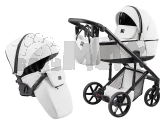 Коляска 2 в 1 Adamex Dolce Eco SA-1 Белый