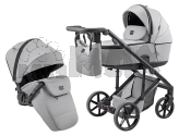 Коляска 2 в 1 Adamex Dolce Eco SA-3 Светло-серый