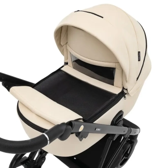 Коляска 2 в 1 Adamex Blanc Eco SA-8 Бежевый - Фото 2