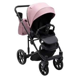 Коляска 2 в 1 Adamex Locco Tip TK-24 Розовый - Фото 4