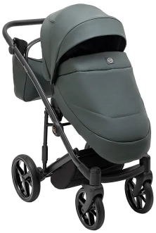 Коляска 2 в 1 Adamex Mobi Air Thermo New ECO SA-29 Темно-зеленый - Фото 1