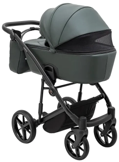 Коляска 2 в 1 Adamex Mobi Air Thermo New ECO SA-29 Темно-зеленый - Фото 5