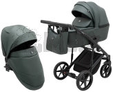 Коляска 2 в 1 Adamex Mobi Air Thermo New ECO SA-29 Темно-зеленый