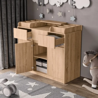 Комод пеленальний Furnigrade ПС-10 120 см Сонома - Фото 2