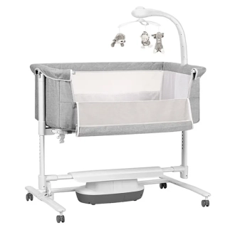 Ліжечко приставне 3 в 1 Carrello Bloom CRL-10304 Harmonia Beige/Бежевий - Фото 7