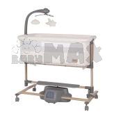 Кроватка приставная 3 в 1 Carrello Bloom CRL-10304 Harmonia Beige/Бежевый