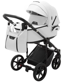Коляска 2 в 1 Adamex Porto Light ECO SA-1 Білий - Фото 2