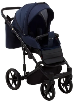 Коляска 2 в 1 Adamex Porto Light Tip TK-12 Темно-синий - Фото 3