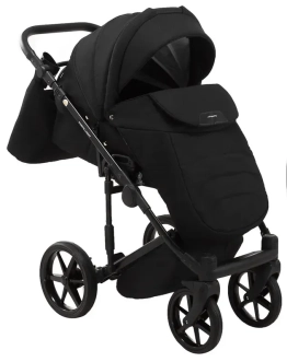 Коляска 2 в 1 Adamex Porto Light Tip TK-53 Черный - Фото 2