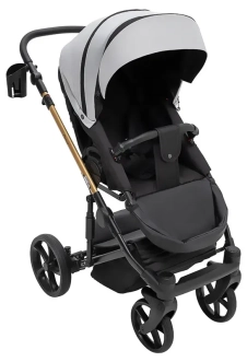 Коляска 2 в 1 Bair Onyx Soft OS-218 Сірий - Фото 3