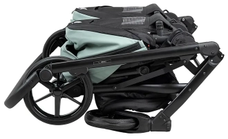 Коляска для двойни 2 в 1 Adamex Leo Duo Eco SA-20 Нефрит - Фото 9