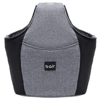 Коляска для двойни 2 в 1 Bair Sorento DUO BS-04 Графит/черный - Фото 4