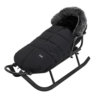 Зимовий конверт Bair Alaska Thermo Black noire/Чорний - Фото 5