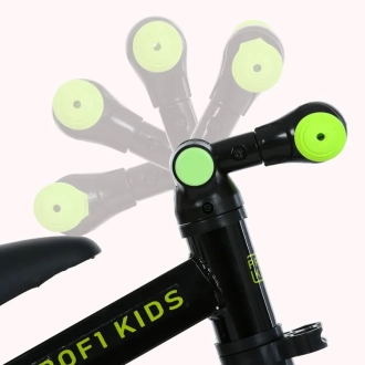 Велосипед біговел PROF1 KIDS 10/8д. MBB 1008 lime green/Чорно-лаймовий - Фото 2