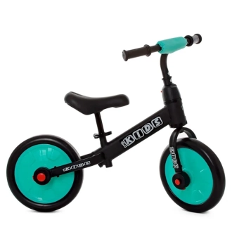 Велосипед біговел PROF1 KIDS 12д. MBB 1012-1 Чорно-блакитний - Фото 3