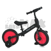 Велосипед біговел PROF1 KIDS 12д. MBB 1012-3 Чорно-червоний