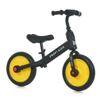 Велосипед біговел PROF1 KIDS 12д. MBB 1012-4 Чорно-жовтий - Фото 6