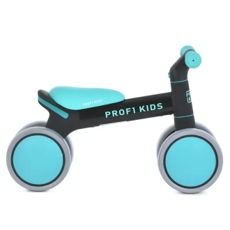 Беговел детский PROF1 KIDS 7д. MBB 1014-4 Черно-бирюзовый - Фото 2
