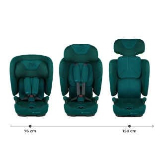 Автокресло 76–150 см Kinderkraft Fix2Go i-Size Green/Зеленый - Фото 1