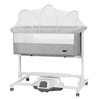 Ліжечко приставне 3 в 1 Carrello Bloom CRL-10304 Cream Beige /1/ Бежевий - Фото 7