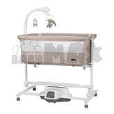 Кроватка приставная 3 в 1 Carrello Bloom CRL-10304 Cream Beige /1/ Бежевый