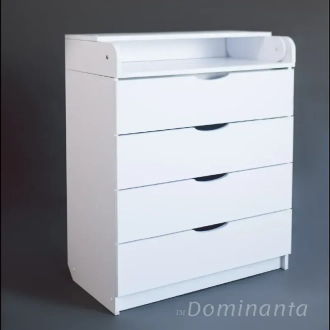 Комплект мебели Доминанта Кроватка Малыш и Комод-80 Белый - Фото 5