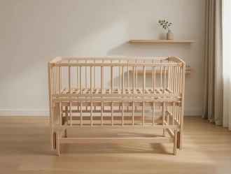 Комплект мебели Babymax Кроватка Magia и Комод-70 Натуральный - Фото 4