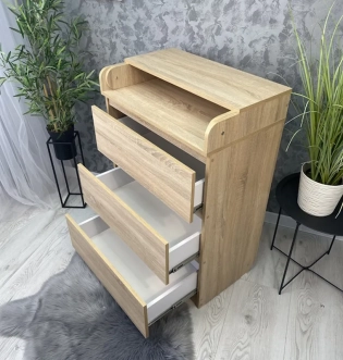 Комплект мебели Babymax Кроватка Magia и Комод-70 Натуральный - Фото 5