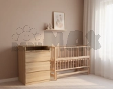 Комплект мебели Babymax Кроватка Magia и Комод-70 Натуральный