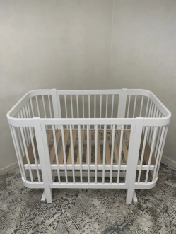 Комплект меблів Babymax Ліжечко Ельза і Комод-70 Білий - Фото 1