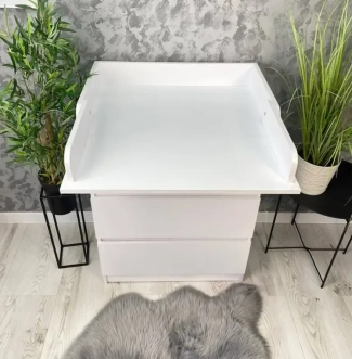 Комплект мебели Babymax Кроватка Эльза и Комод-70 Бело-буковый - Фото 4