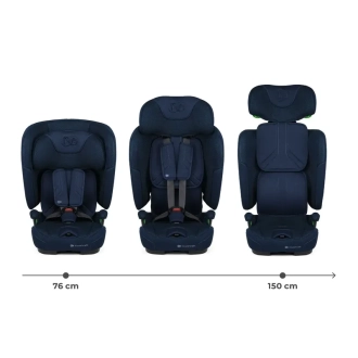 Автокресло 76–150 см Kinderkraft Fix2Go i-Size Navy/Синий - Фото 1