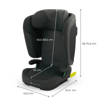 Автокресло 100–150 см Kinderkraft Unity 2 i-Size Black/Черный - Фото 2