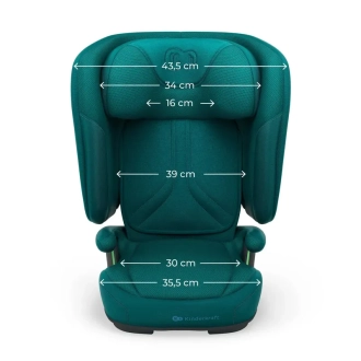 Автокресло 100–150 см Kinderkraft Unity 2 i-Size Green/Зеленый - Фото 2