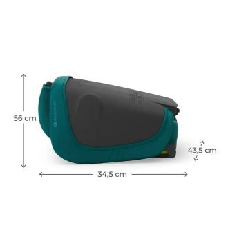 Автокресло 100–150 см Kinderkraft Unity 2 i-Size Green/Зеленый - Фото 4